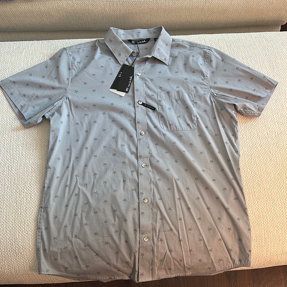 Travis Mathew, men’s short sleeve button down, size L